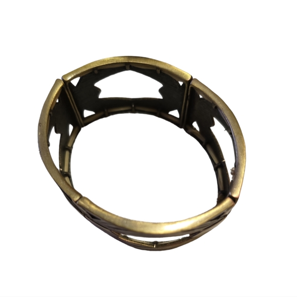 6" Handmade Metal Stretchy Bracelet L7 - Picture 3 of 3